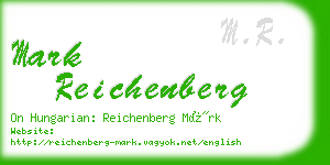 mark reichenberg business card